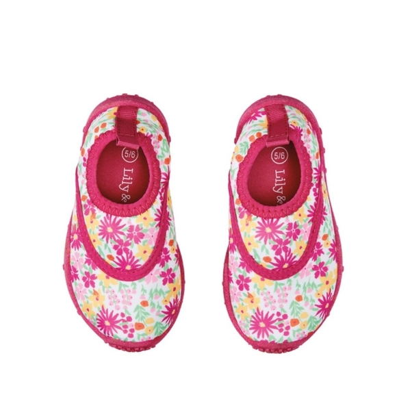 Lily & Dan Other - Girls Floral Water Shoes